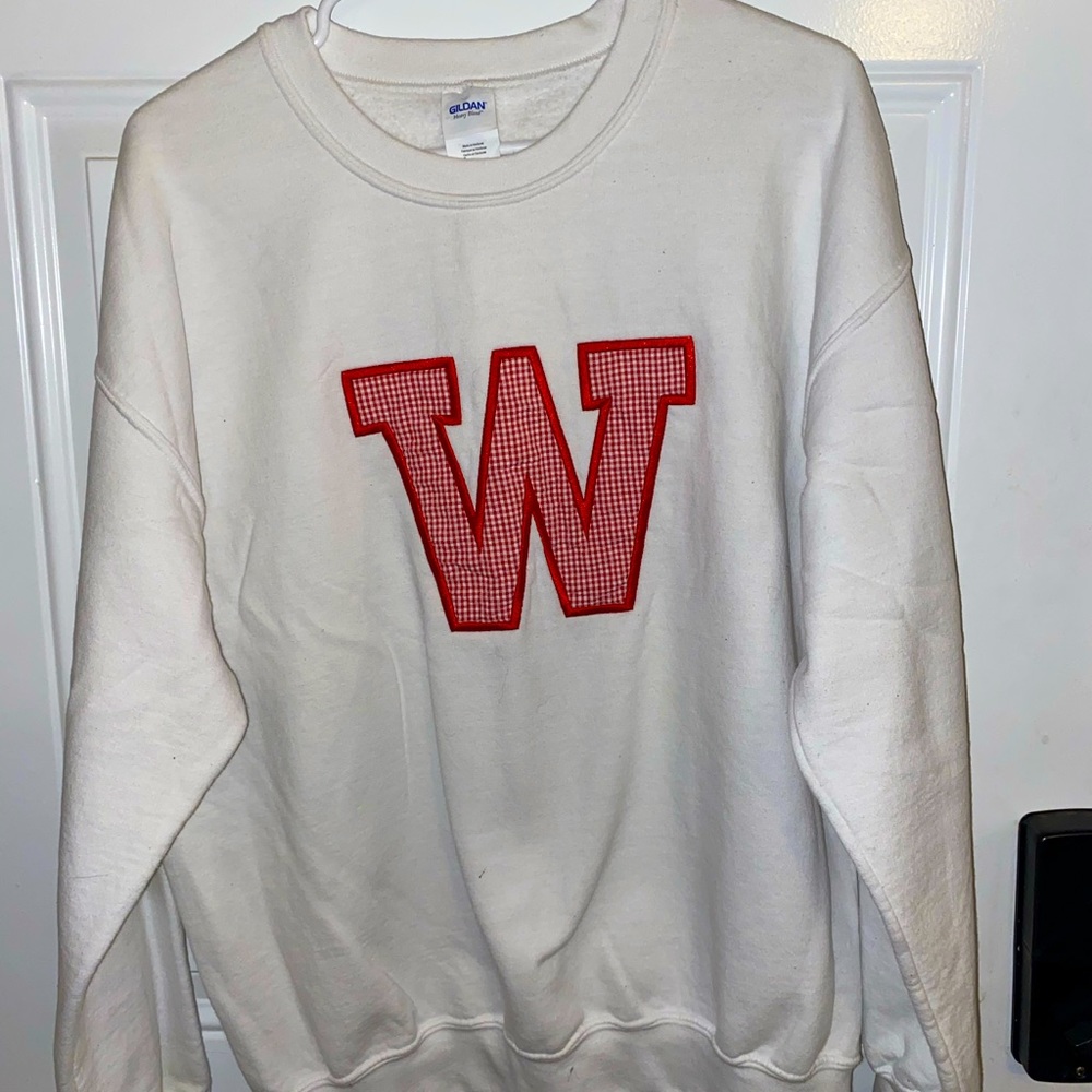 WKU White Crewneck | Size Large